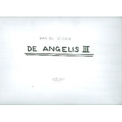 De Angelis III für Flöte und Orgel mit -Daniel Glaus