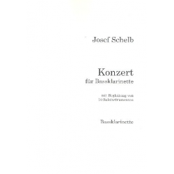 Konzert für Bassklarinette und -Josef Schelb