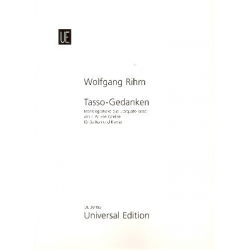 Tasso-Gedanken -Wolfgang Rihm