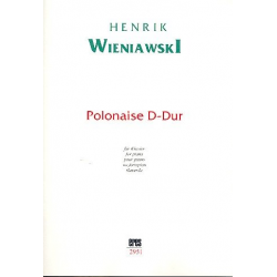 Polonaise D-Dur - für Klavier -Henryk Wieniawsky