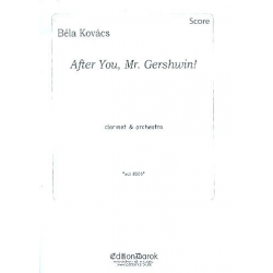 After You Mr. Gershwin - -Bela Kovács