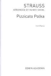 Pizzicato Polka op.449 for piano 4 hands -Johann Strauß / Strauss (Sohn)