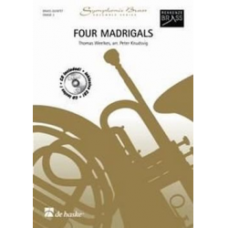 4 Madrigals (+CD) -Thomas Weelkes