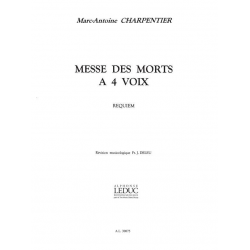 CHARPENTIER M.A. : MESSE DES MORTS EN RE MINEUR -Marc Antoine Charpentier