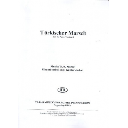 Türkischer Marsch für Klavier (B-Instrumente) -Wolfgang Amadeus Mozart