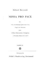 Missa pro pace -Richard Burzynski