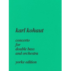 Concerto for double bass and -Karl Kohaut