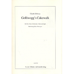 Golliwog's Cakewalk für Flöte, -Claude Achille Debussy