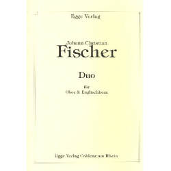 Duo für Oboe und Englischhorn -Johann Christian Fischer