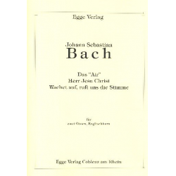 3 Stücke für 2 Oboen und -Johann Sebastian Bach