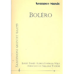 Boléro de concert for 5 saxophones (SAATT) - Louis Lefebure-Wely