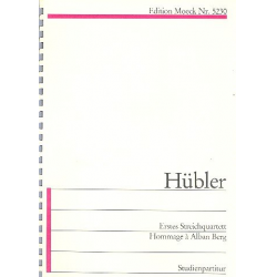 Streichquartett Nr.1 -Klaus K. Hübler
