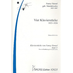 4 Klavierstücke 1823-1826 -Fanny Cecile Mendelssohn (Hensel)