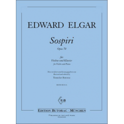 Sospiri op.70 für Violine und Klavier -Edward Elgar