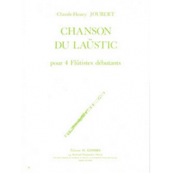 Chanson du laüstic pour 4 flûtes -Claude-Henry Joubert