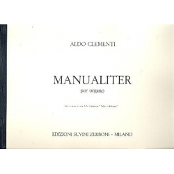 Manualiter per organo -Aldo Clementi