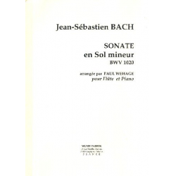 Sonate g-Moll BWV1020 -Johann Sebastian Bach