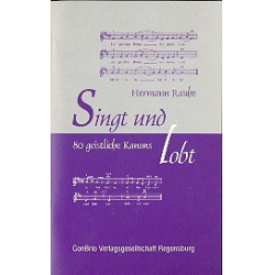 Singt und lobt 80 geistliche Kanons -Hermann Rauhe