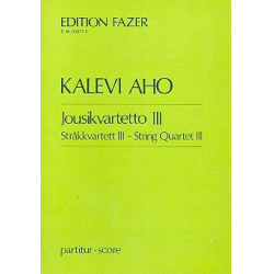 Streichquartett Nr.3 für 4 Violinen -Kalevi Aho