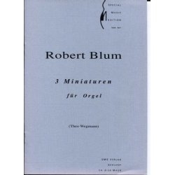 3 Miniaturen -Robert Blum
