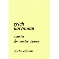 Quartet for 4 double basses -Erich Hartmann