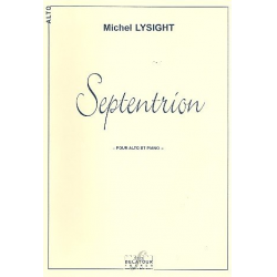 Septentrion pour alto et piano -Michel Lysight