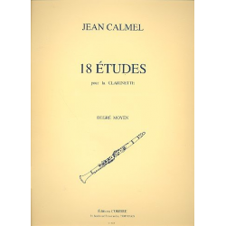 18 études pour clarintette -Jean Calmel