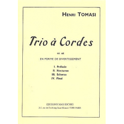 Trio à cordes en ut : pour violon, alto - Henri Tomasi