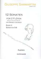 12 Sonaten Band 2 (Nr.5-8) : -Giuseppe Sammartini