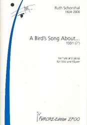 A Bird's Song about for flute -Ruth E. Schonthal