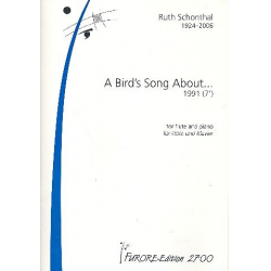 A Bird's Song about for flute -Ruth E. Schonthal