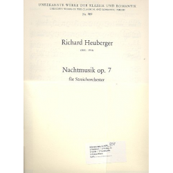 Nachtmusik op.7 für -Richard Heuberger