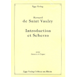Introduction et Scherzo -Bernard de Saint Vaulry