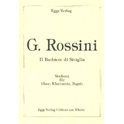 Il barbiere di Siviglia Sinfonia für -Gioacchino Rossini