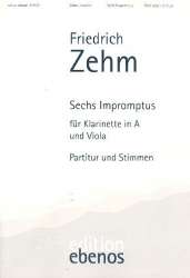 6 Impromptus für Klarinette in A -Friedrich Zehm