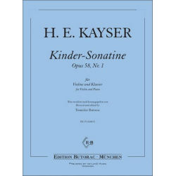 Kinder-Sonatine op.58,1 -Heinrich Ernst Kayser