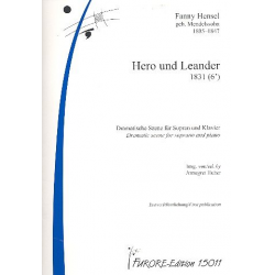 Hero und Leander -Fanny Cecile Mendelssohn (Hensel)