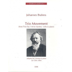 Trio Movement from op.114 : - Johannes Brahms