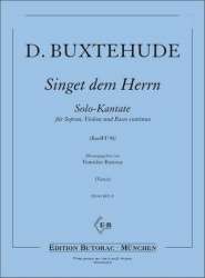 Singet dem Herrn BuxWV98 Solokantate -Dietrich Buxtehude