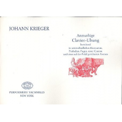Anmuthige Clavier Übung (bestehend -Johann Philipp Krieger