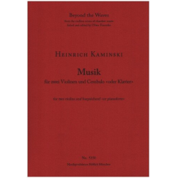 Musik -Heinrich Kaminski