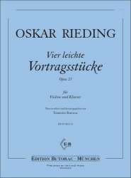 4 leichte Vortragsstücke op.23 -Oskar Rieding