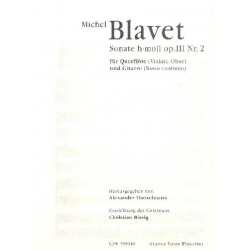 Sonate h-Moll op.3,2 -Michel Blavet