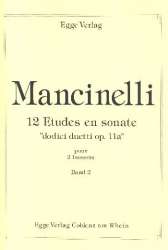 12 Etudes en sonate op.11a vol.2 -Domenico Mancinelli
