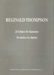 26 Etüden : für Klarinette -Reginald Thompson