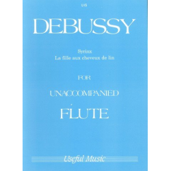 3 pieces for unanccompanied flute -Claude Achille Debussy