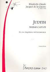Judith Kantate Nr.6 für eine -Elisabeth Jacquet de la Guerre