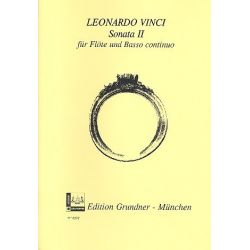 Sonate Nr.2 für Flöte und Bc -Leonardo Vinci