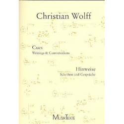 Cues - Writings and Conversations (dt/en) -Christian Wolff