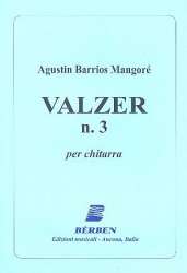 Waltz No. 3 - Barrios Mangore -Agustín Barrios Mangoré